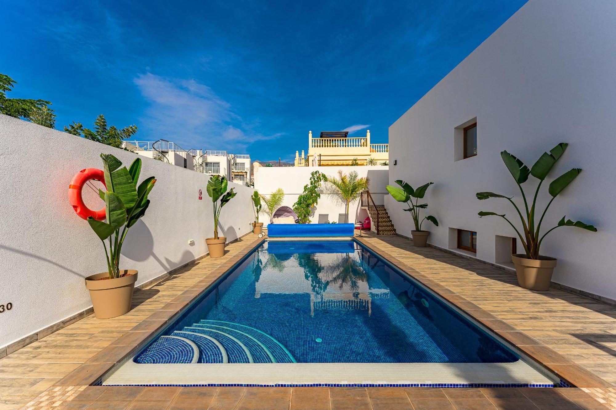 Fabulous Contemporary 5 Bedroom Villa With Private Heated Pool, Sleeps Max 13 Callao Salvaje Exteriör bild