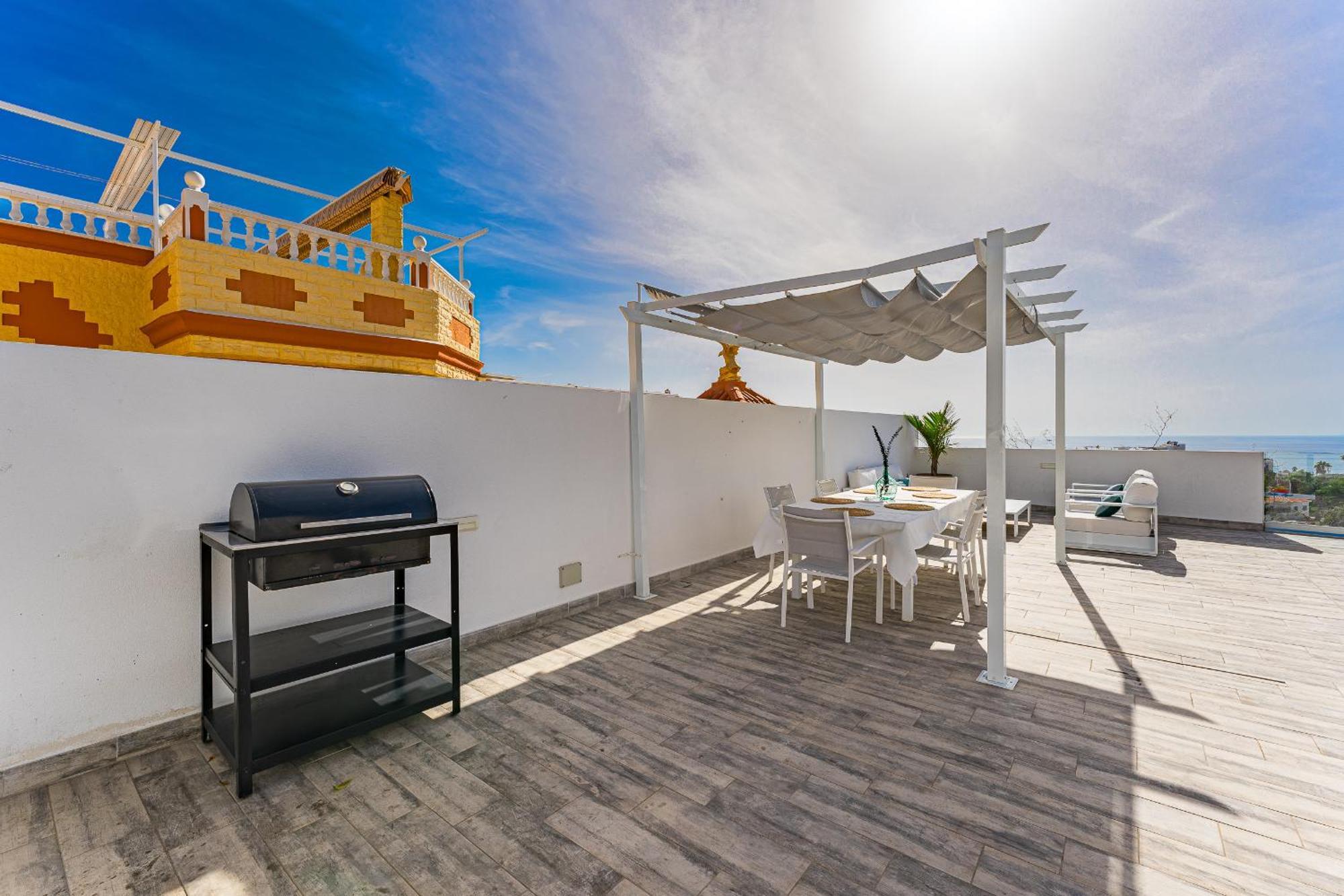Fabulous Contemporary 5 Bedroom Villa With Private Heated Pool, Sleeps Max 13 Callao Salvaje Exteriör bild